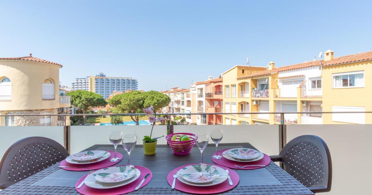 Apart-Rent Apartamento Mimoses 0063 Empuriabrava Buitenkant foto